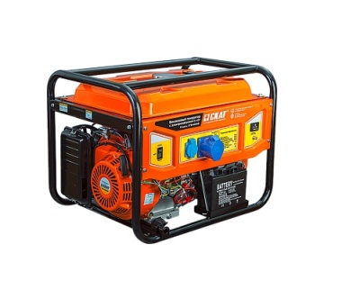 Бензиновый генератор СКАТ УГБ-6000Е